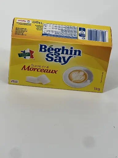 [984280] Sucre blanc en morceau  1kg 